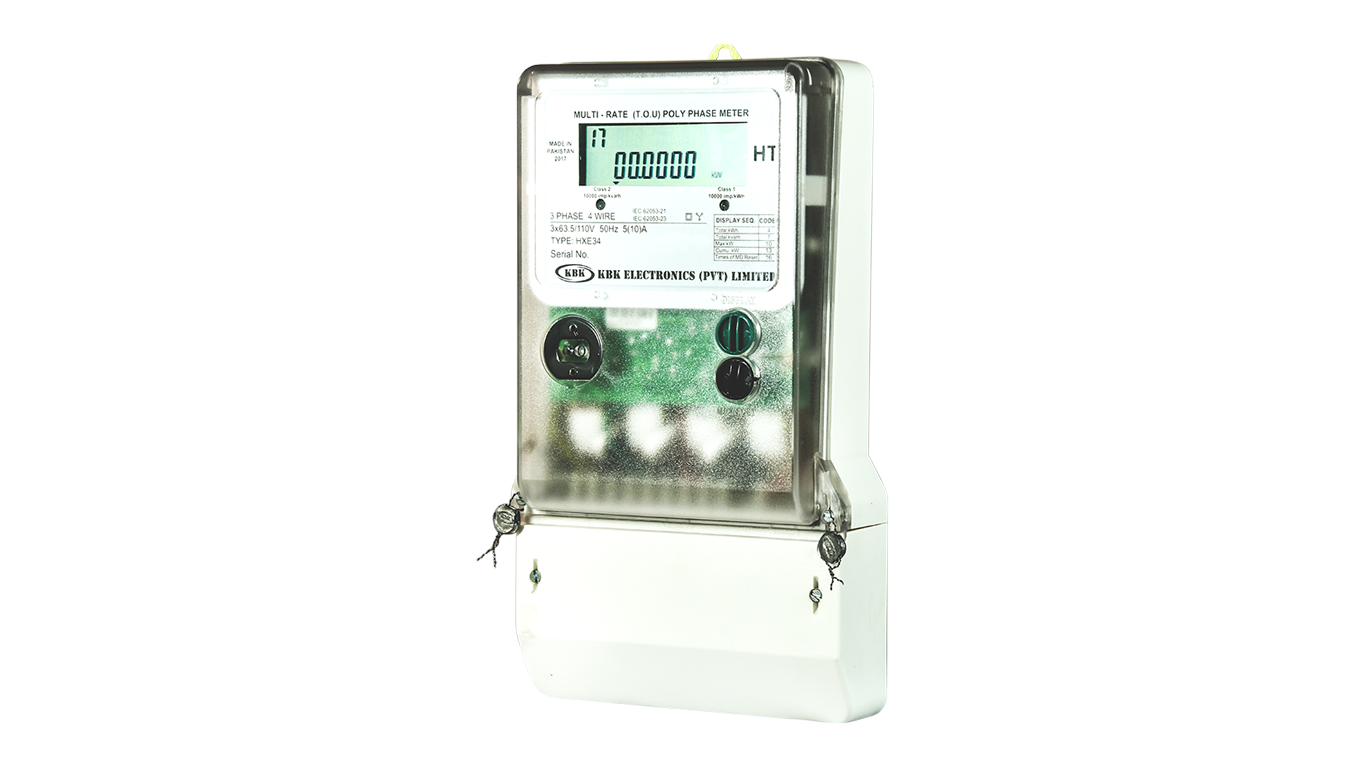 Three Phase Four Wire HT TOU Static Energy Meter Smart Metering KBK