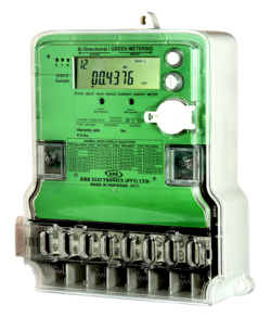 Three Phase Whole Current Bi-Directional Static Energy Meter